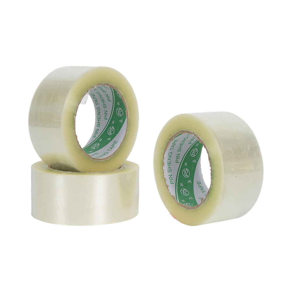 Rouleaux de ruban d'emballage transparent d'épaisseur 40UM-55UM avec logo