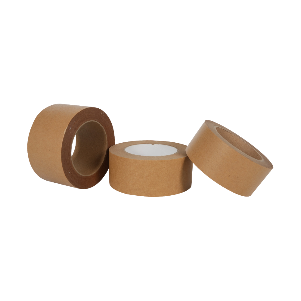 Haute viscosité, déchirable à la main Ruban de papier kraft sans plastique